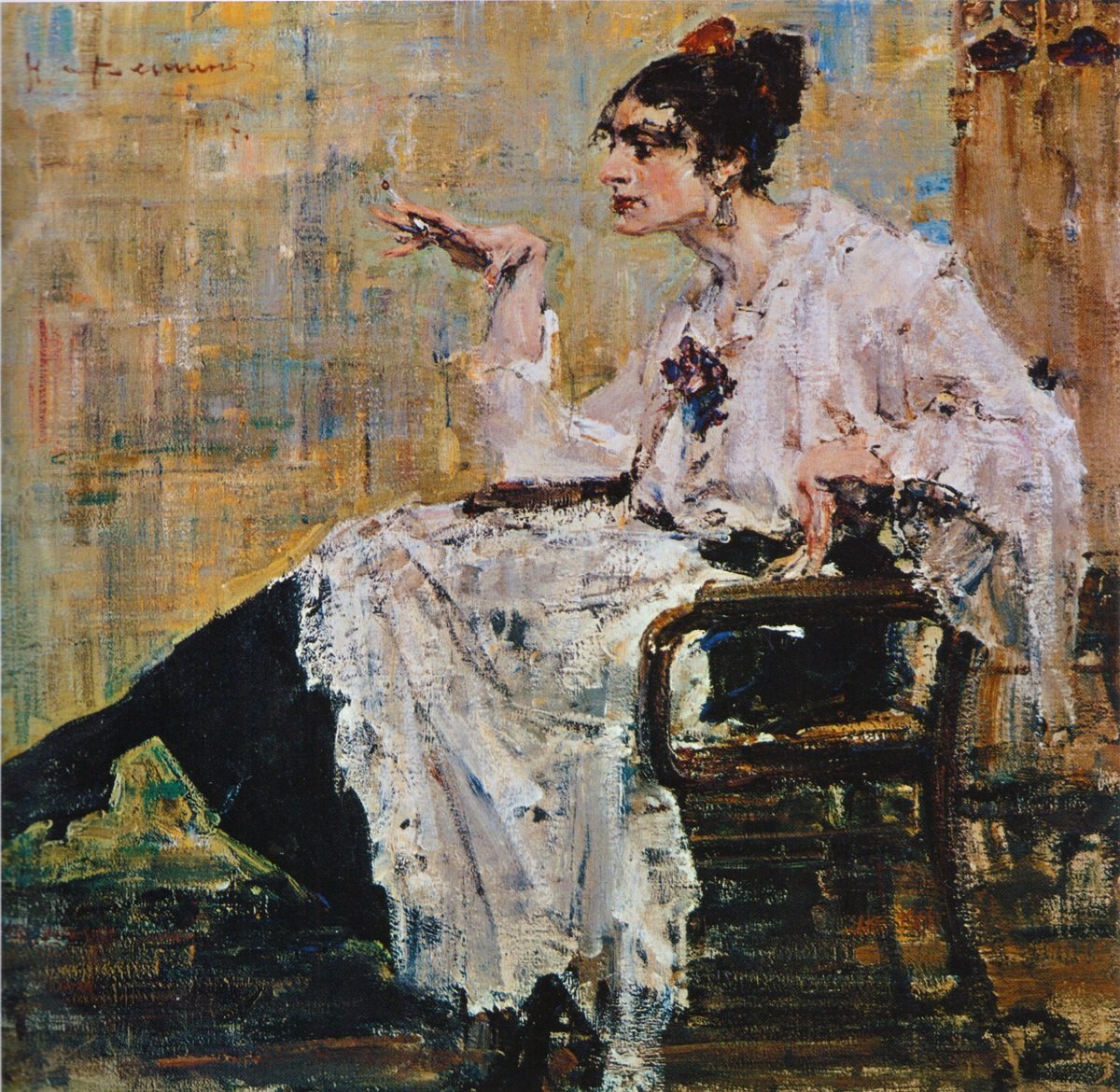 Atiby - ЖЕНЩИНА С СИГАРЕТОЙ (1917)