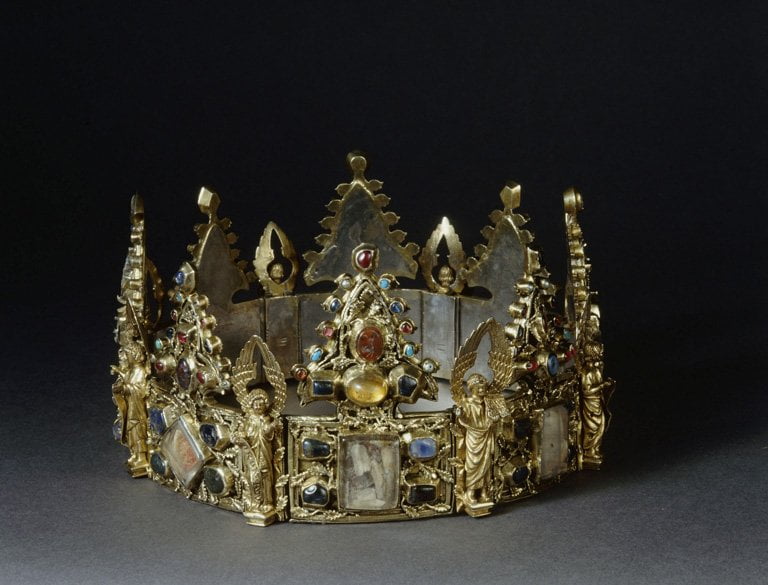 корона Людовика святого - реликварий из Лувра