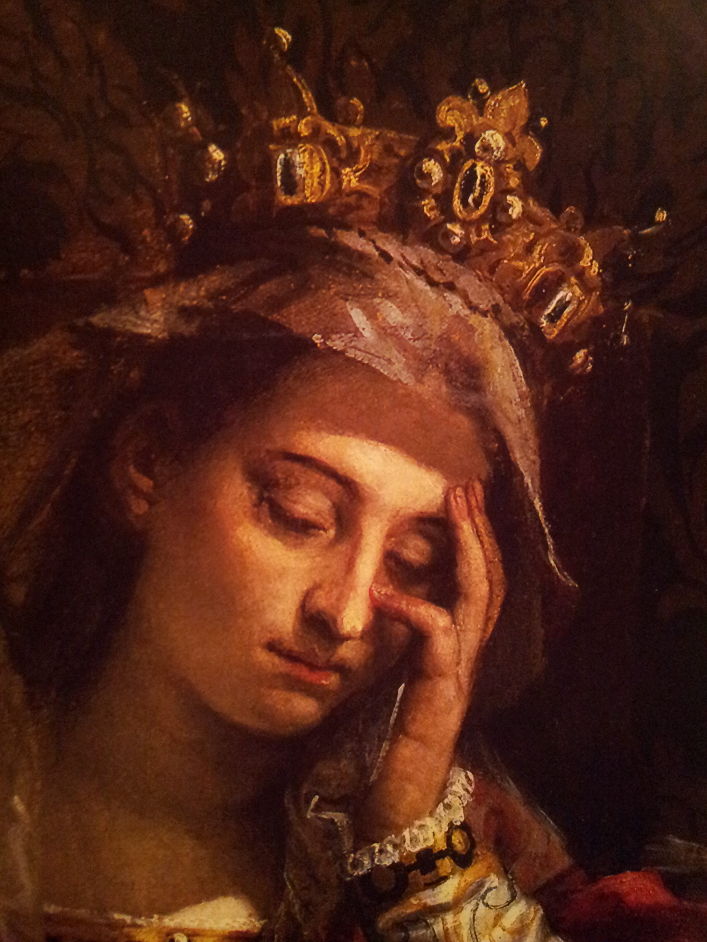 Паоло Веронезе. "Видение святой Елены" (фрагмент). Выставка Roma Aeterna, Третьяковская галерея