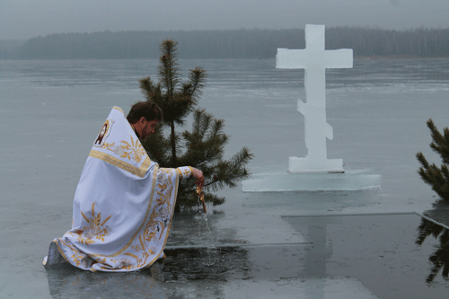 освящение вод. Крещенский сочельник