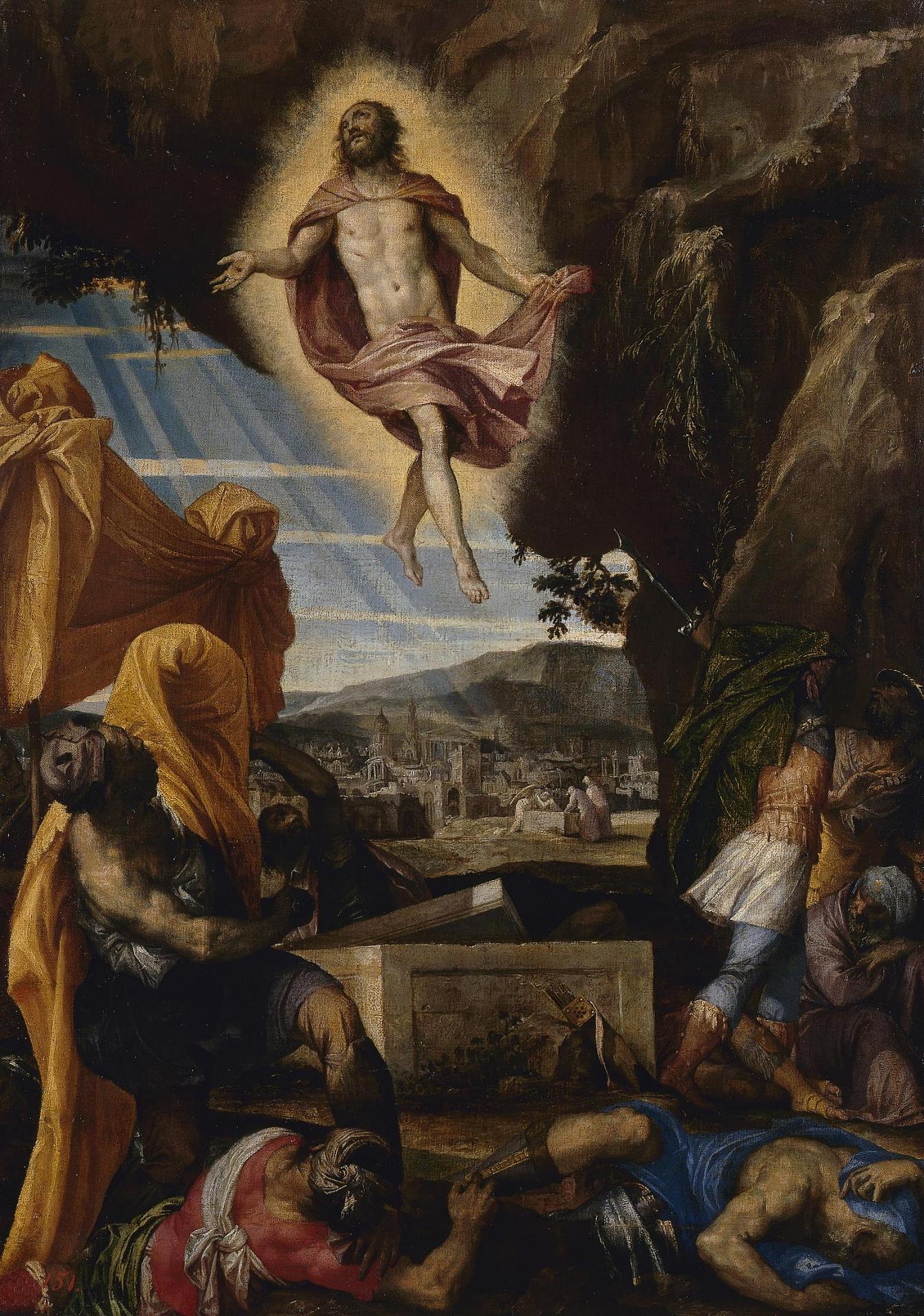 Воскресение Христа Веронезе Эрмитаж