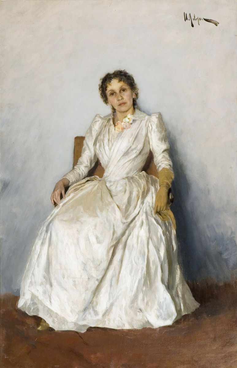 1888 Исаак Левитан. Портрет Софьи Кувшинниковой