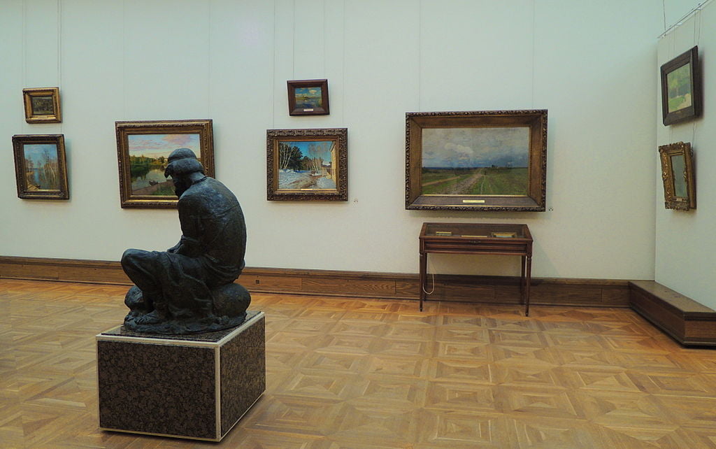 Левитановский зал в Третьяковской галерее