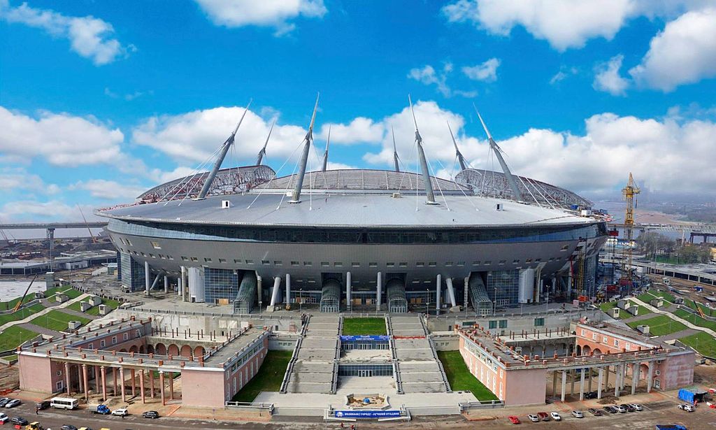 Стадион Крестовский в Санкт-Петербурге