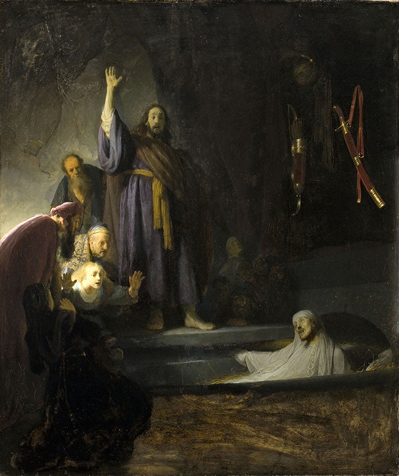 Рембрандт. Воскрешение ЛАзаря.1630