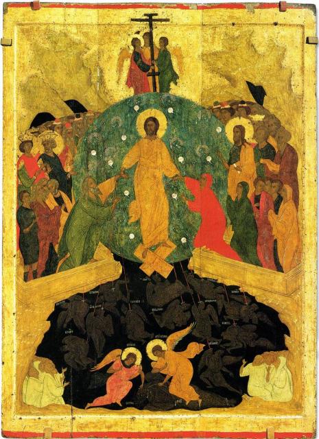 Дионисий. сошествие Христа в ад. Рубеж XV-XVI веков