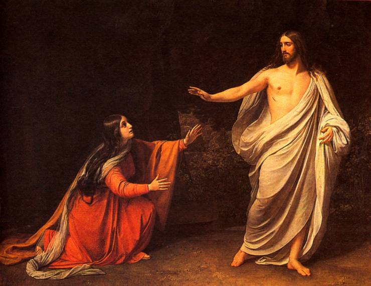 Явление Христа Марии Магдалине после воскресения 1835