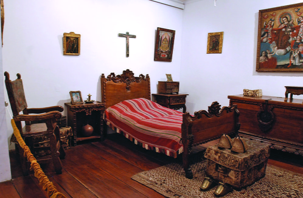 Спальня Б.Э. Мурильо в севильском доме художника (Испания)