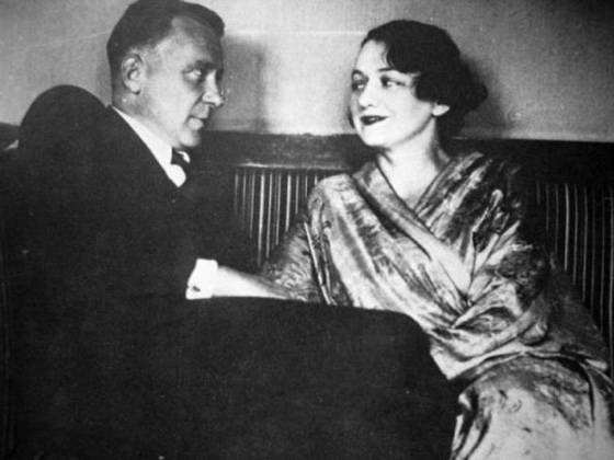 Булгаков со своей третьей женой Еленой Шиловской