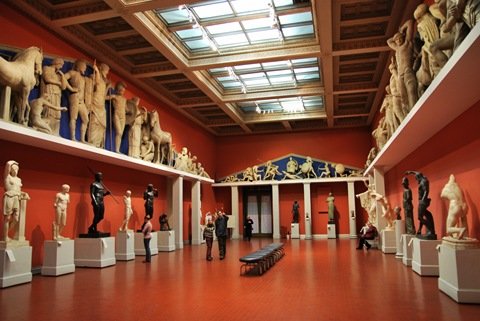 Греческий зал в Пушкинском музее