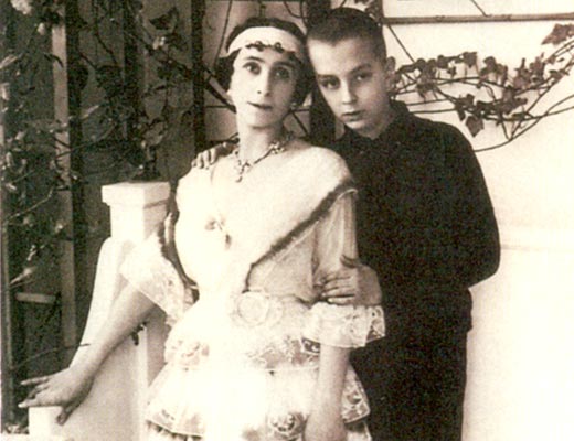 Матильда Кшесинская с сыном Владимиром