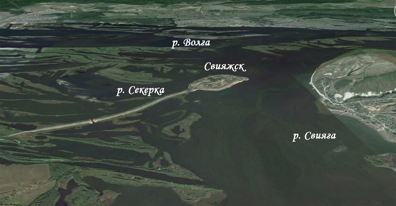 Карта свияжска