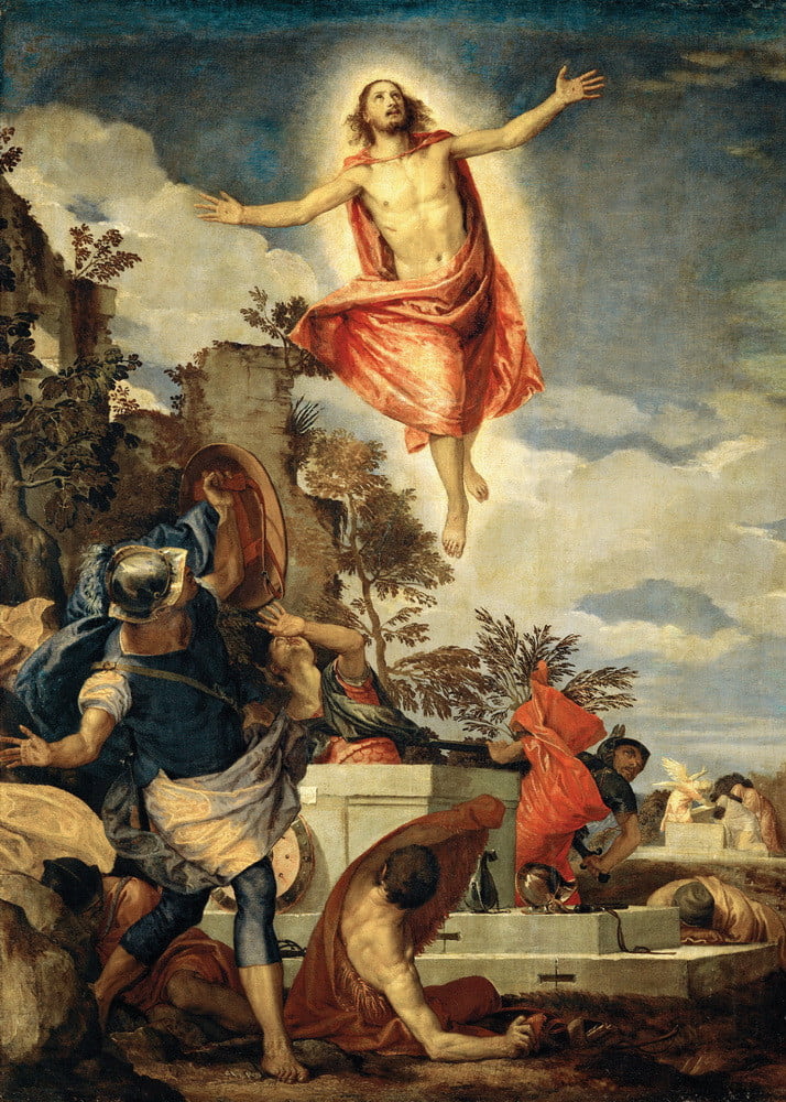 "Воскресение Христа" Веронезе. Дрезденская галерея. Около 1570