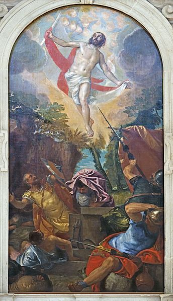 "Воскресение Христа" Веронезе из церкви Сан Франческо делла Винья (Венеция, Италия)
