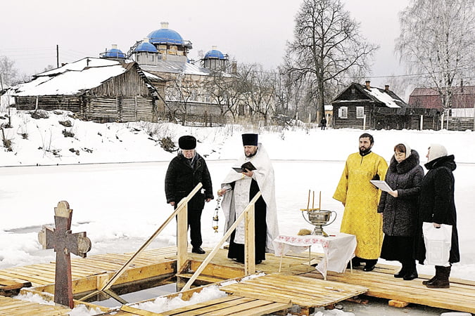 освящение вод. Крещенский сочельник