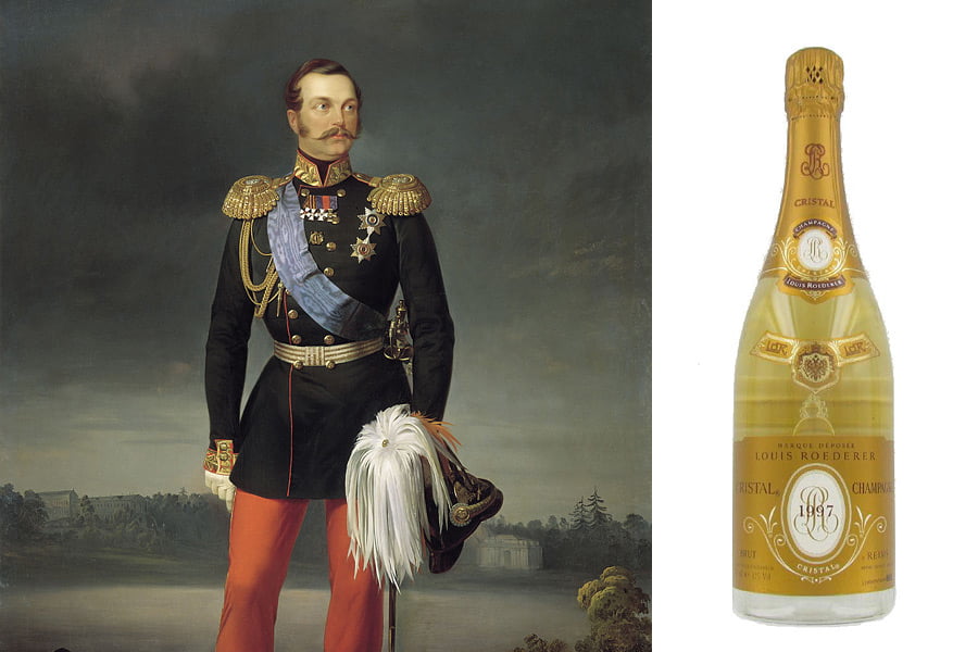 Шампанское "Александр II"