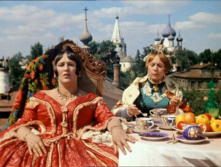 Кадр из кинофильма "Женитьба Бальзаминова"