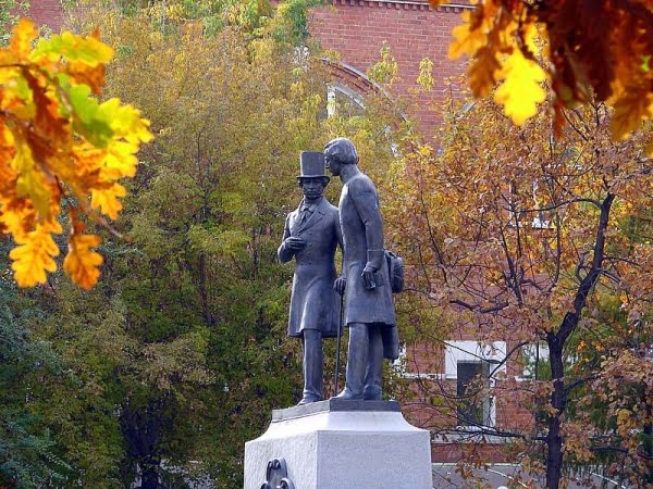 Пушкин и Даль в Оренбурге