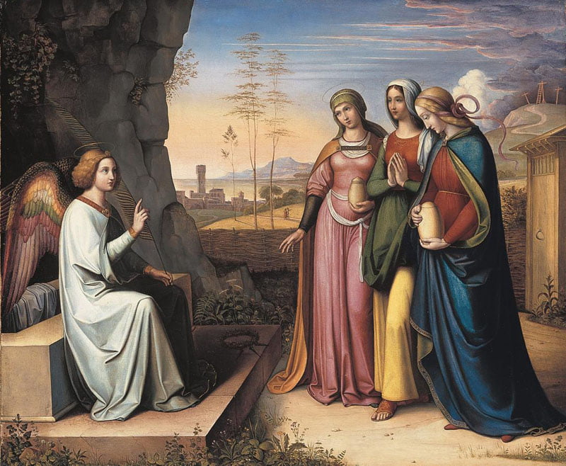 Peter von Cornelius. Три Марии у гробницы