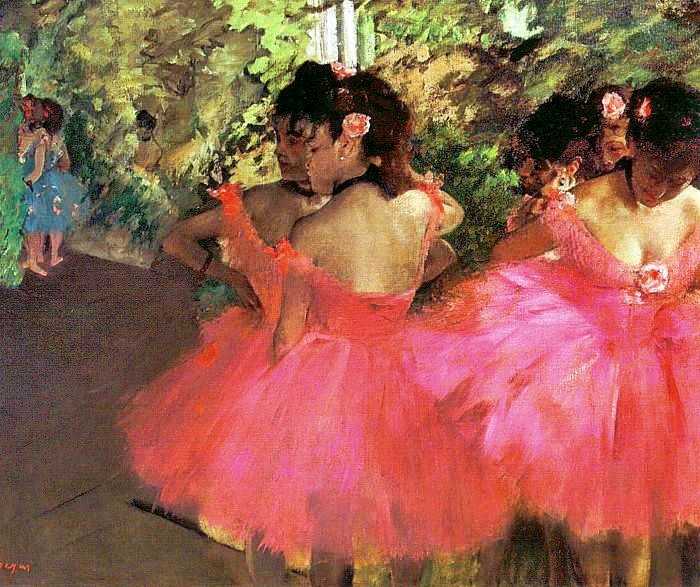 Эдгар Дега "Розовые танцовщицы"
