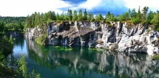 Рускеала — Мраморные каньоны в Карелии Рускеала