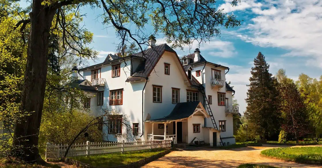 Усадьба Поленово Главный дом. Тула и Тульская область