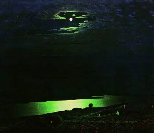 Куинджи Лунная ночь на Днепре