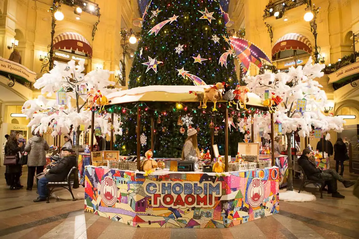 Праздничный базар в ГУМе
