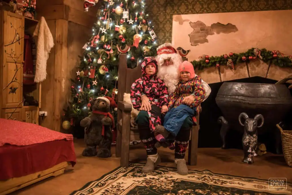 Сказочный городок на Кремлевской набережной Казани