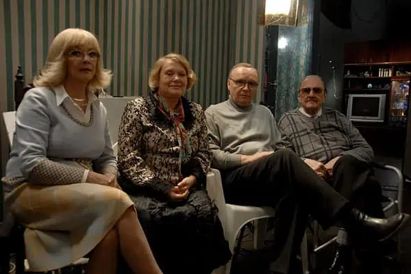 на съемках Иронии судьбы Продолжение