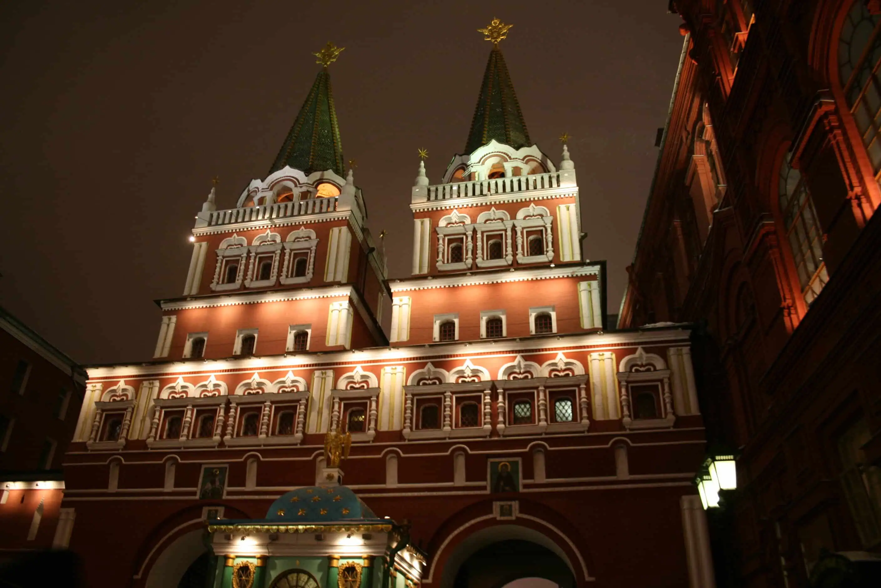 Иверские ворота. Парадный вход на Красную площадь