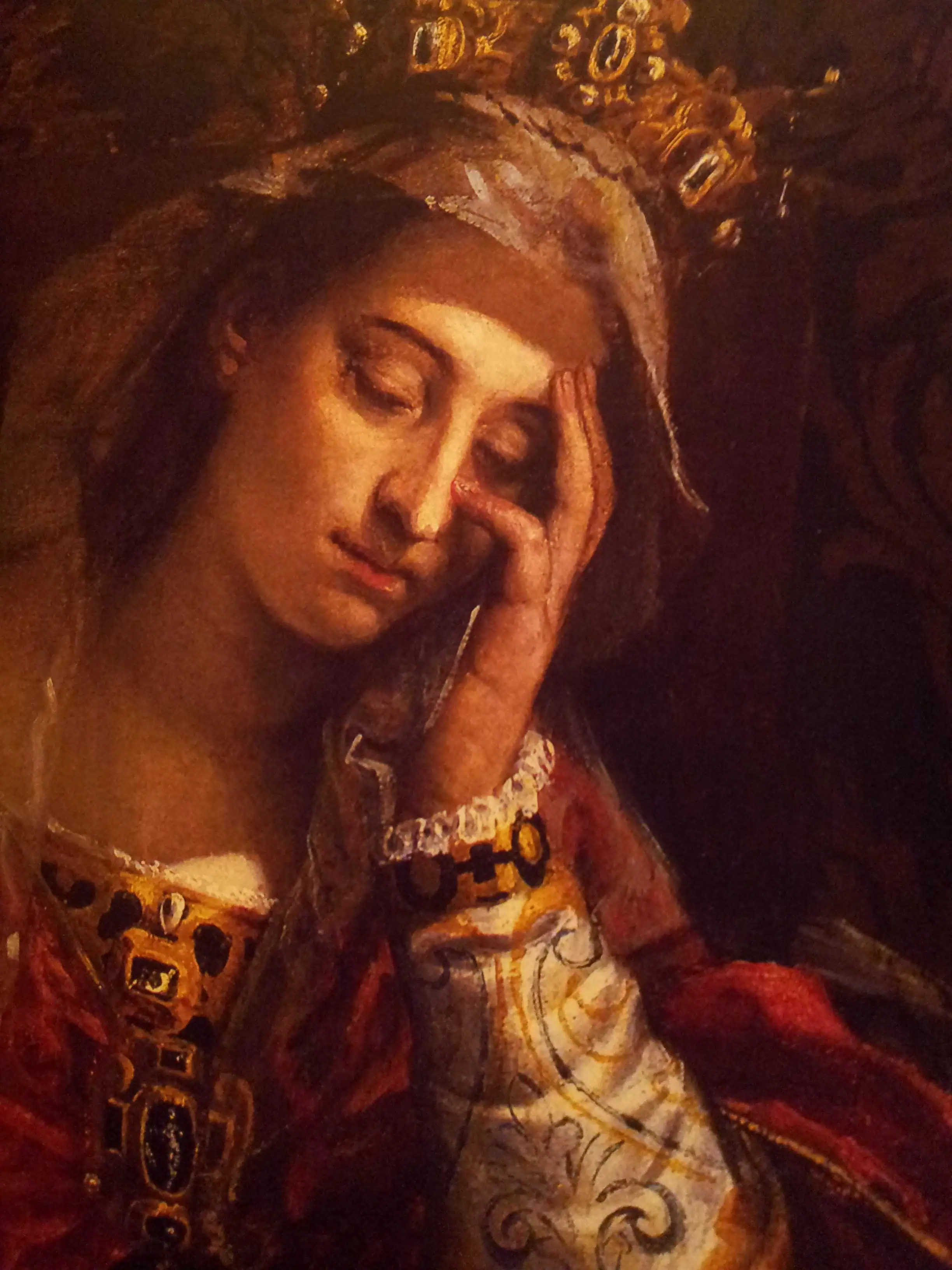 Паоло Веронезе. "Видение святой Елены" (фрагмент). Выставка Roma Aeterna, Третьяковская галерея