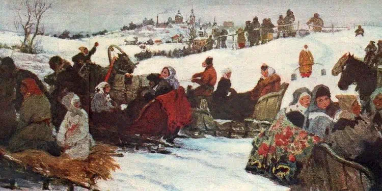 Бучкури-Катание-на-святках