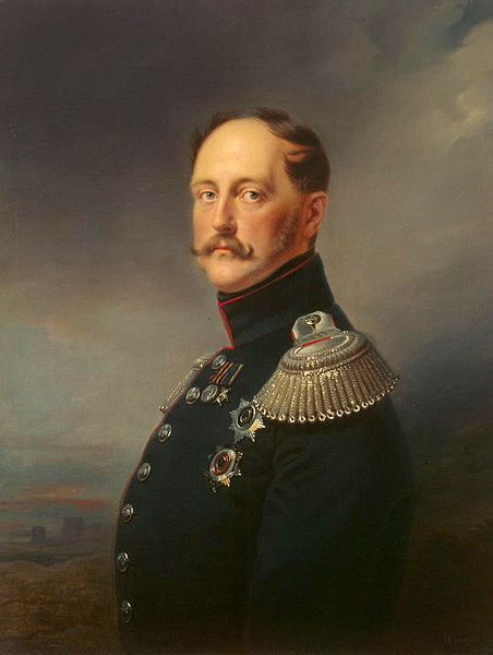 Франц Крюгер. Портрет императора Николая I. 1852