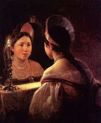 Карл Брюллов. Гадающая Светлана