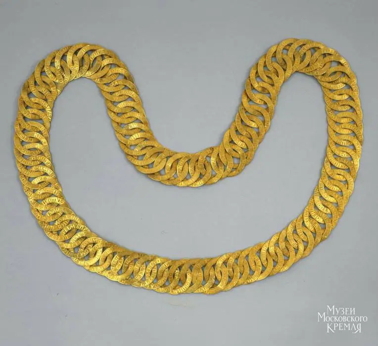 Золотая цепь Михаила Федоровича - музеи кремля