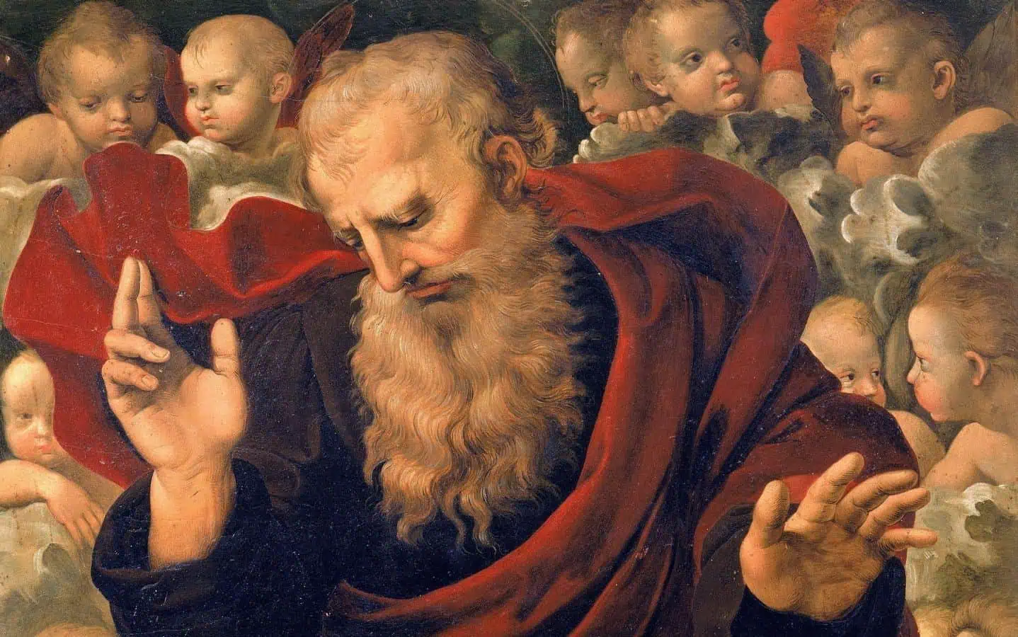 Мастерская Рафаэля Бог-Отец с херувимами