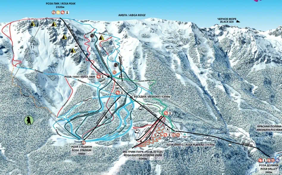 Роза Хутор. Сочи