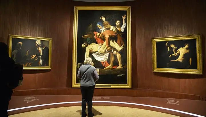 Караваджо. Положение во гроб. Roma Aeterna Третьяковская галерея