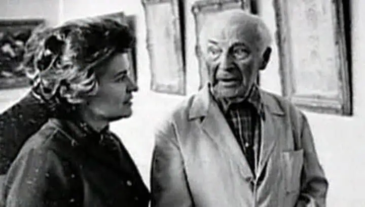 Ирина Антонова и Шагал