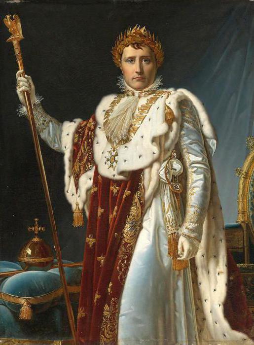 Наполеон Бонапарт после коронации