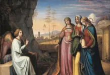 Peter von Cornelius. Три Марии у гробницы