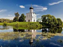 Церковь Покрова -на Нерли Поэзия Рубцова