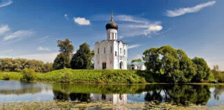 Церковь Покрова -на Нерли Поэзия Рубцова