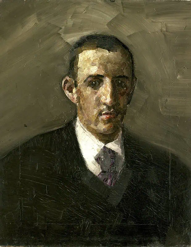 Михаил Врубель. Портрет Всеволода Саввича Мамонтова. 1890