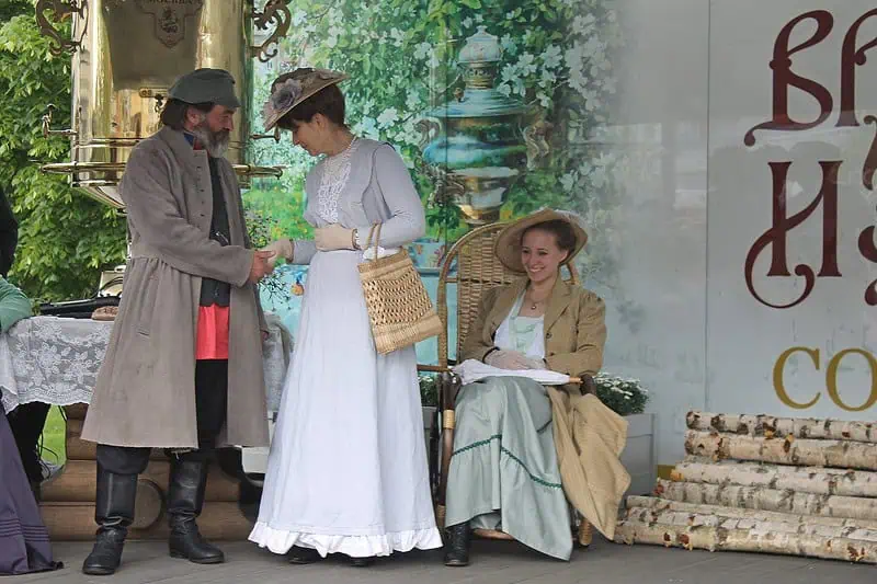 Реконструкция дореволюционной дачи на Фестивале "Времена и эпохи"