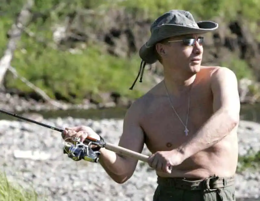 Путин. Рыбалка