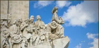 Сокровища португальских королей и меч Васко да Гамы покажут в Московском Кремле Португалия памятник первооткрывателям