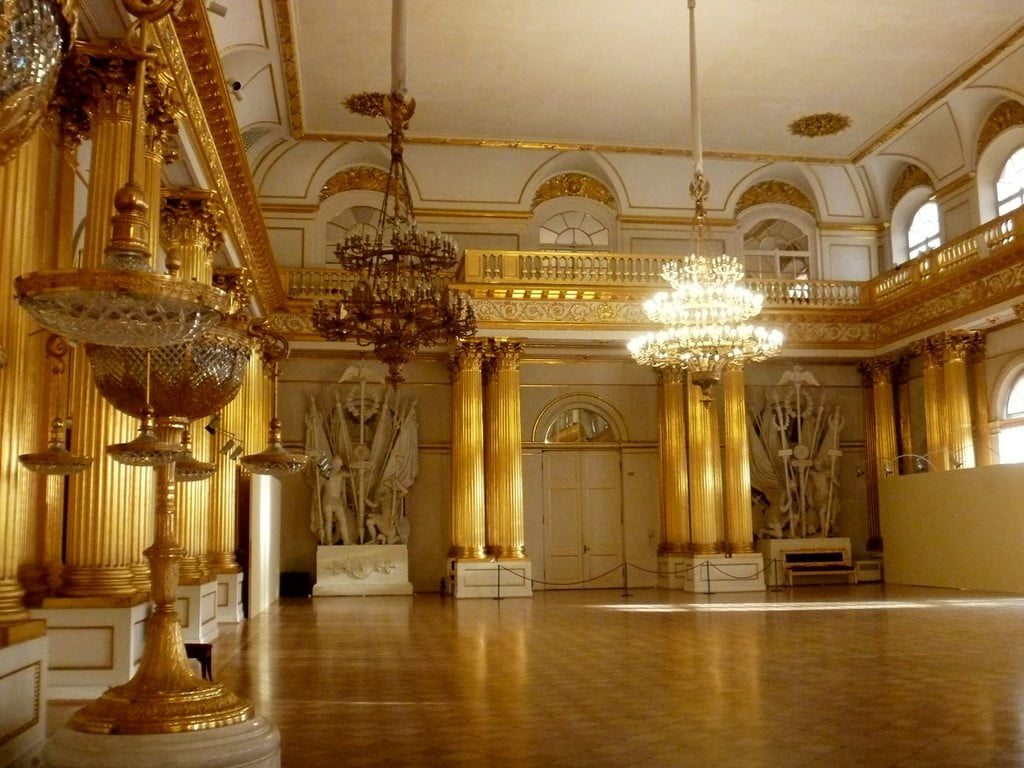 Залы зимнего дворца