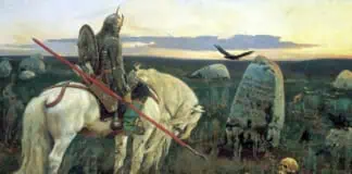 ВИТЯЗЬ НА РАСПУТЬЕ Виктор Васнецов